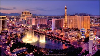Strange lights filmed in Las Vegas. (Credit: Getty Images)