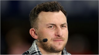 Johnny Manziel told Shannon Sharpe he believed he played better the more he partied. Watch a viral clip from the interview. (Credit: Getty Images)