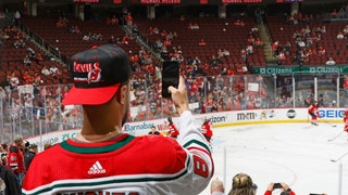 Devils Fan Headbutts Rangers Supporter, Flips Crowd The Bird While Being Ejected