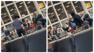 Cowboy Dropped With One Punch Las Vegas Airport