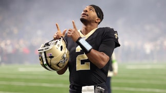 Saints QB Jameis Winston gives viral speech about New Orleans. (Credit: Stephen Lew-USA TODAY Sports)