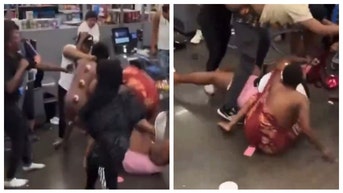Wild Brawl Walmart Self-Checkout