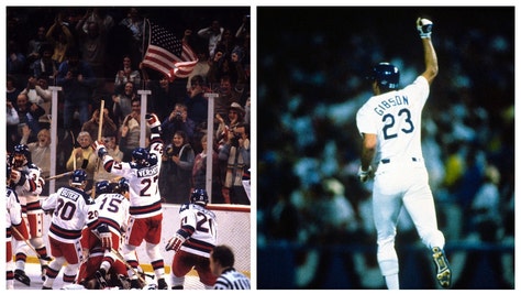 miracle on ice kirk gibson home run sports calls