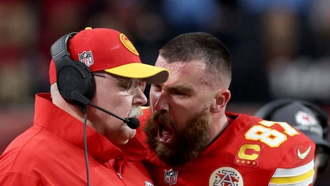 Andy Reid Took No Issue With Travis Kelce Bumping Into Him During Super Bowl