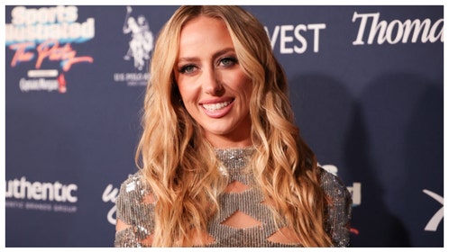 Brittany Mahomes shows off her super bowl bikini on a boat in Mexico.