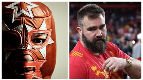 jason kelce luchador mask