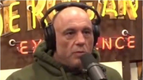Joe Rogan slams sex surgery for kids. (Credit: Screenshot/Twitter Video https://twitter.com/MythinformedMKE/status/1755356987997475209)