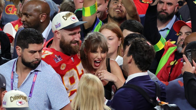 Did Taylor Swift give the Super Bowl a ratings boost? (Photo by Ethan Miller/Getty Images)