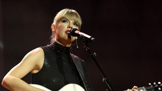 Taylor Swift is great for the NFL. (Photo by Terry Wyatt/Getty Images)