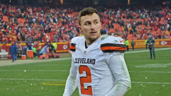 Johnny Manziel says "blow" caused him to lose 40 pounds. (Photo by Peter G. Aiken/Getty Images)