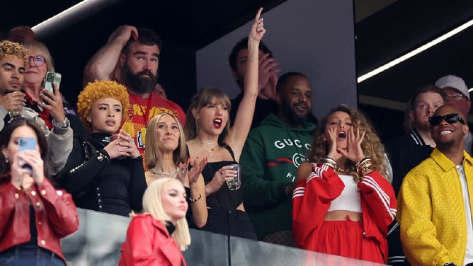 Taylor Swift Super Bowl Beer Chugging