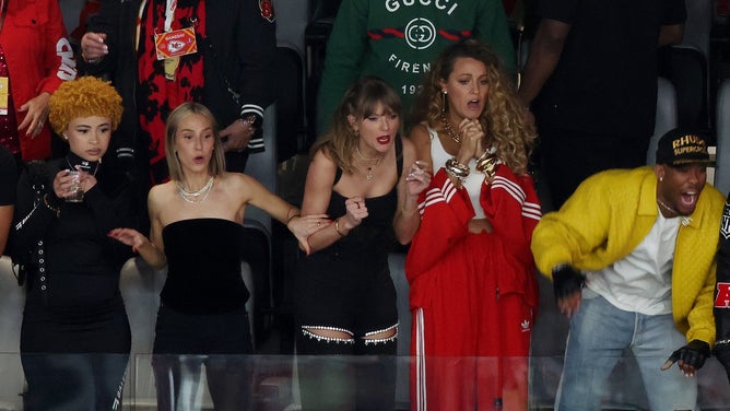 Taylor Swift Super Bowl Beer chug