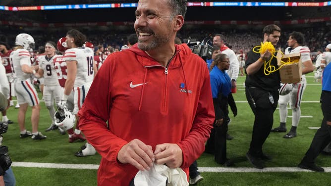 Jedd Fisch explains leaving Arizona for Washington. (Credit: Kirby Lee-USA TODAY Sports)