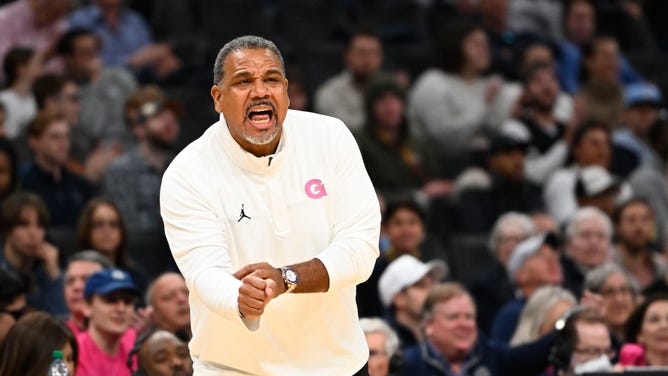 Ed Cooley is off to a slow start at Georgetown. (Credit: Brad Mills-USA TODAY Sports)