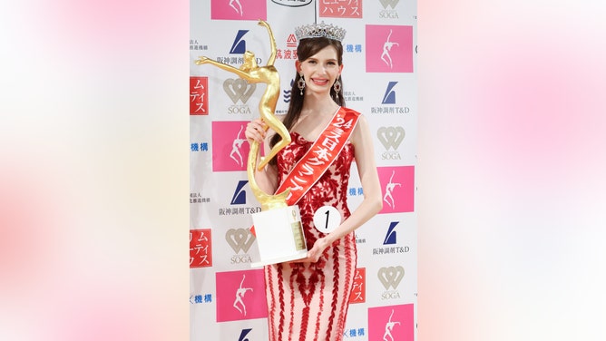 Ukrainian-born Miss Japan Karolina Shiino