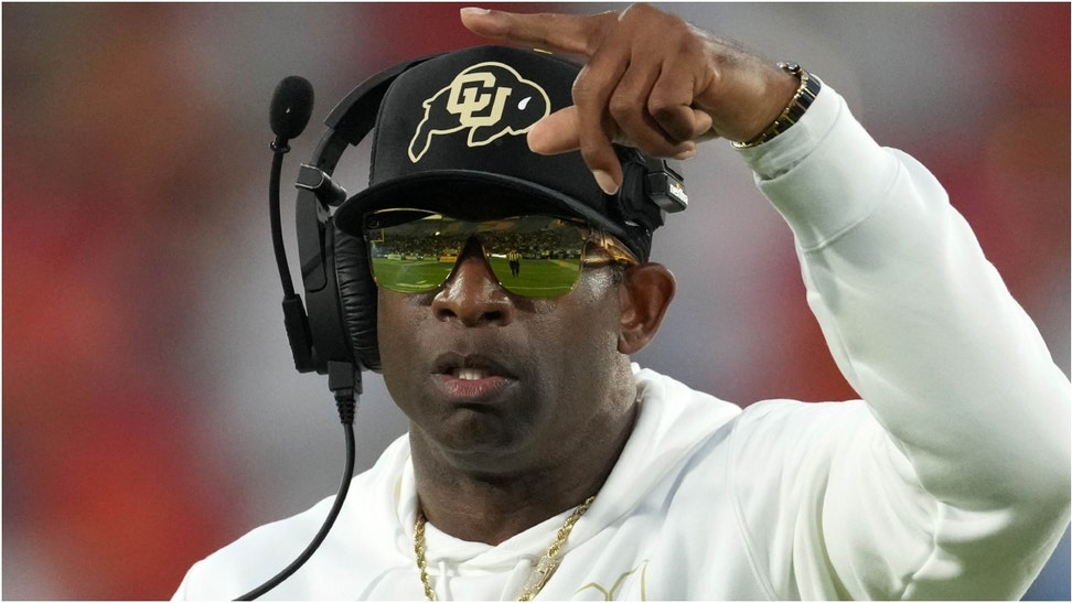 Deion Sanders revealed he has some huge plans for Colorado's spring game. Watch a video of him explaining his plans. (Credit: USA Today Sports Network)