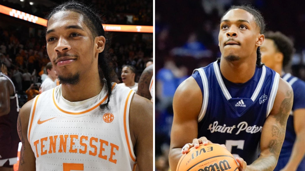 Zakai Zeigler will face his brother Armoni Zeigler Thursday night in NCAA Tournament between Tennessee, Saint Peter's