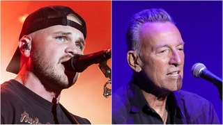 Zach Bryan jams out with Bruce Springsteen in awesome video. (Credit: Getty Images)