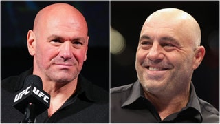 Dana White stood tall to defend Joe Rogan during cancelation attempt. (Credit: Getty Images)