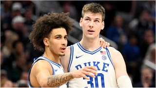 The Duke Blue Devils were roasted in ruthless fashion on social media after losing to North Carolina State in the ACC Tournament. Check out some of the best reactions. (Credit: Getty Images)