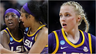LSU star Hailey Van Lith accused critics of the team of being racist. What did she say? The comments came after beating UCLA. (Credit: Getty Images)