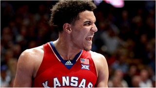 Kansas star Kevin McCullar Jr. will miss the entire NCAA Tournament. (Photo by Jamie Squire/Getty Images)