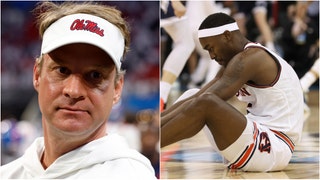 Lane Kiffin roasts Auburn after NCAA Tournament loss. (Credit: Getty Images)