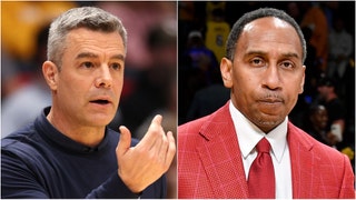 Stephen A. Smith says Virginia should fire Tony Bennett after an NCAA Tournament loss to Colorado State. Watch a video of his comments. (Credit: Getty Images)