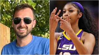 David Hookstead responds to LSU death threat. (Credit: David Hookstead and Getty Images)