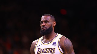 LeBron Gets Called Out For Posting Video While Driving Around California At 1 AM