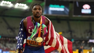 Noah Lyles Says It's 'Bittersweet' To Represent The United States As A Black Man
