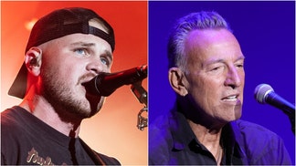 Zach Bryan jams out with Bruce Springsteen in awesome video. (Credit: Getty Images)