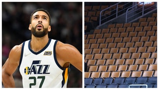 RUDY GOBERT COVID JAZZ THROWBACK