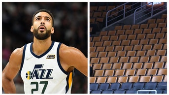 RUDY GOBERT COVID JAZZ THROWBACK
