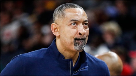 Michigan basketball coach Juwan Howard was asked an incredibly racist question about the "white media" and being on the hot seat. Watch a video of the question. (Credit: USA Today Sports Network)