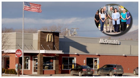 McDonald's in Tennessee goes viral for Christian messaging during Easter. 