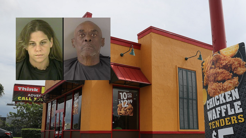 Couple Caught Having Sex On The Sidewalk In Front Of A Florida Popeyes