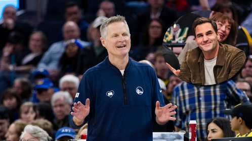 Roger Federer Snags Selfie With Steve Kerr, Only It Wasn't Actually Steve Kerr