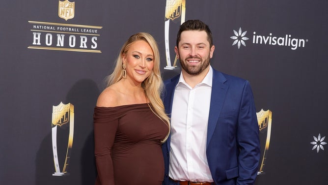 Baker Mayfield's Wife Emily Is So Excited About Staying In Tampa She Forgot To Put Pants On Before Celebrating