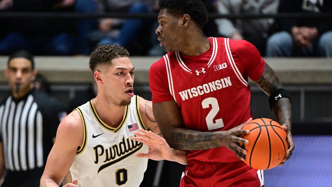 Wisconsin Badgers (Credit: Marc Lebryk-USA TODAY Sports)