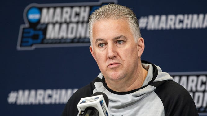 Matt Painter left stunned by question from reporter. (Credit: Trevor Ruszkowski-USA TODAY Sports)