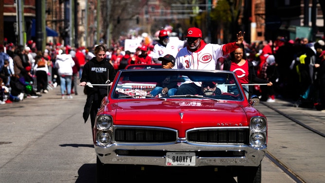 Opening Day in Cincinnati is basically a local holiday to celebrate the Reds.