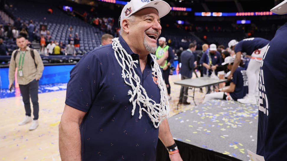 Auburn head coach Bruce Pearl was not happy that his team was sent to Spokane for NCAA Tournament 