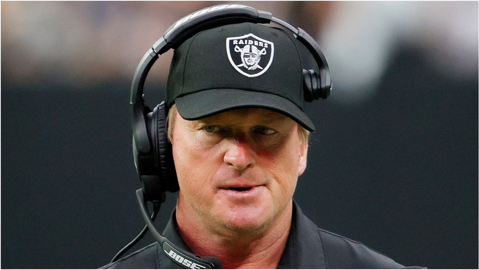 Jon Gruden is making a return to pro football. He has been hired to be an advisor for the Milano Seamen. (Credit: Getty Images)