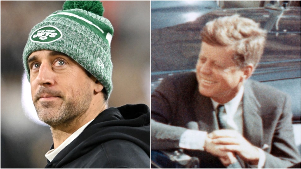 Aaron Rodgers doesn't buy JFK assassination story. (Credit: Getty Images)