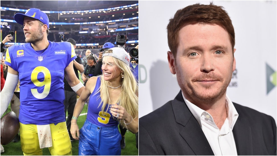 Matthew Stafford's wife Kelly is beefing with "Entourage" star Kevin Connolly. What are the allegations? What did she say in released DMs? (Credit: Getty Images)