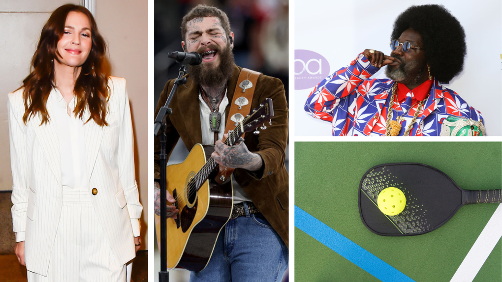 Drew Barrymore Loves Mama Kamala, Afroman Dunks On Hunter Biden, Post Malone Gets Country & A Pickeball Debate