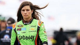 Remember the GoDaddy firesuit that Danica Patrick made famous back in the day? Well, it's back!
