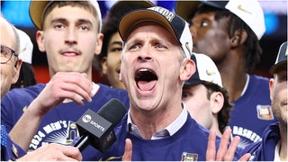 UConn coach Dan Hurley revealed he evaluates a player's parents during the recruiting process. What did he say? (Credit: Getty Images)