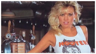 Lynne Austin, the first Hooters girl, turns 63 this week. 